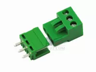 Terminal Block 3 Pin 3.96mm Chân Thẳng ( xanh lá )